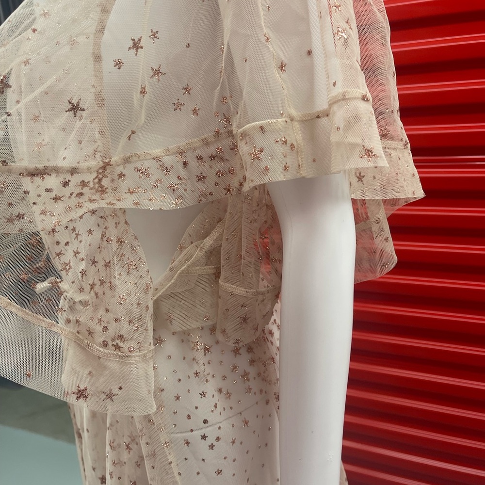 Sheer Star-Patterned Robe - Picture 7 of 9